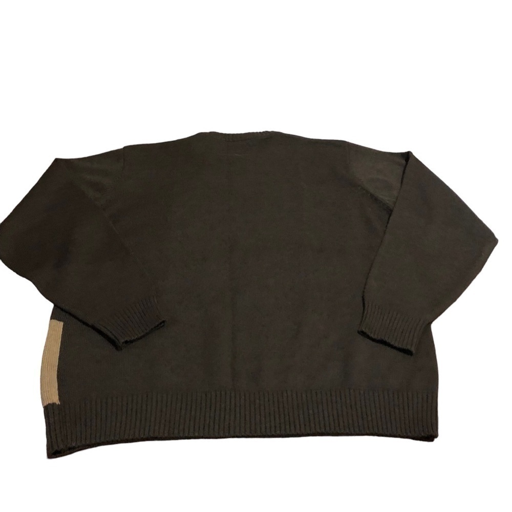 Oscar de la renta pullover mens no size check the measures - Picture 2 of 5